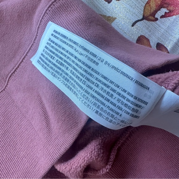 Abercrombie & Fitch A&F Colorado Rocky Mountains Pink Sweatshirt S Small - Picture 7 of 8